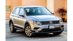 Volkswagen Tiguan GCC under Agency Warranty with Zero Down-Payment.