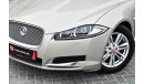 جاغوار XF Luxury  | 1,075 P.M  | 0% Downpayment |  Excellent Condition Inside And Out!