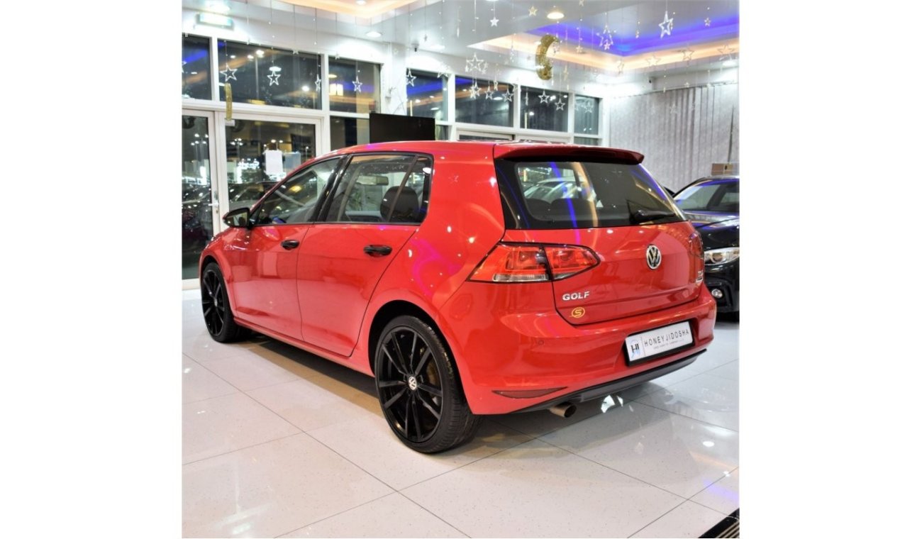 فولكس واجن جولف Volkswagen Golf TSI 2016 Model!! in Red Color! GCC Specs