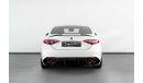 ألفا روميو جوليا 2019 Alfa Romeo Giulia Quadrifoglio / 5 Year Alfa Romeo Warranty & Service Contract