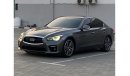 Infiniti Q50 Sport Sport Sport Infiniti Q50s 2014 Price 37000 AED Traveld Distance 155000 mile Imported America V