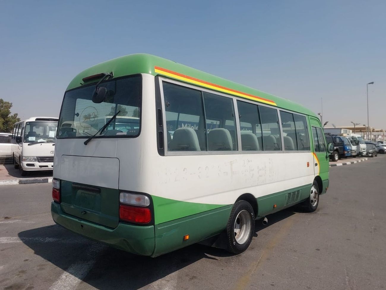 Toyota Coaster (RAMADAN OFFER) TOYOTA COASTER BUS RHD 2007 MODEL 4.0 L DIESEL MANUAL(PM51797)