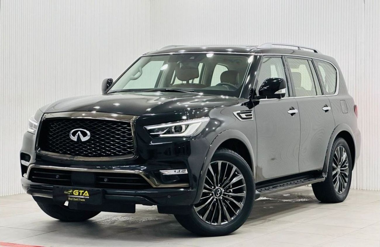 Infiniti QX80 2021 Infiniti QX80 8 Seater, Warranty, Full Infiniti Service History, Full Options, GCC