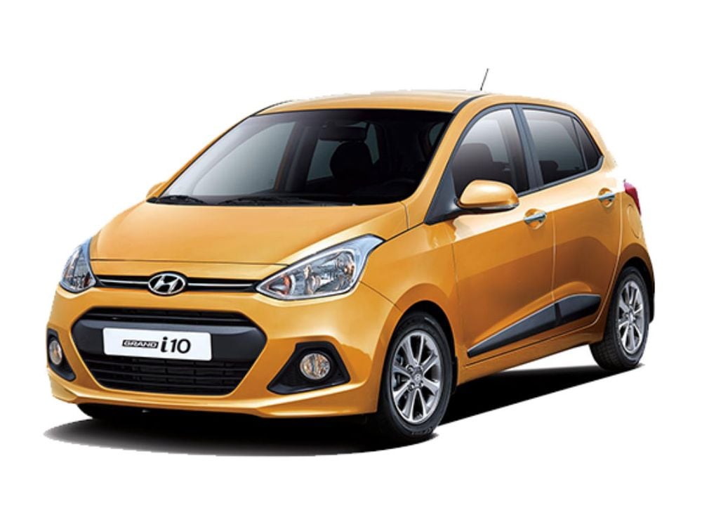 Hyundai Grand i10 exterior - Front Right Angled