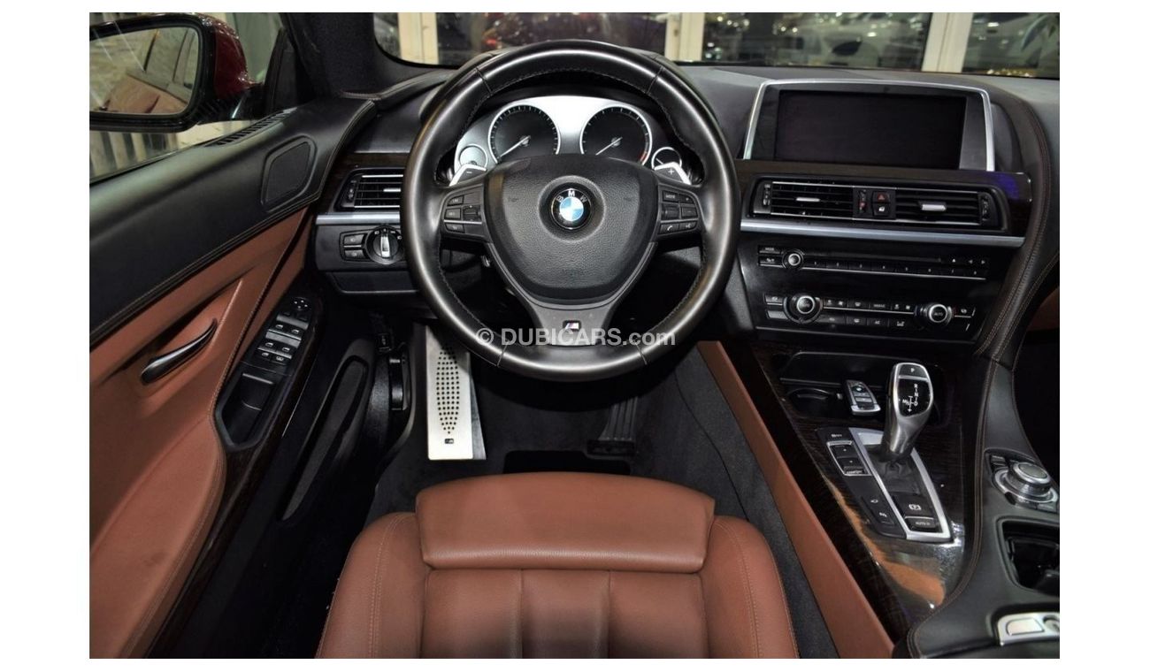 BMW 640i EXCELLENT DEAL for our BMW 640i GRAN COUPE 2013 Model!! in Red Color! GCC Specs