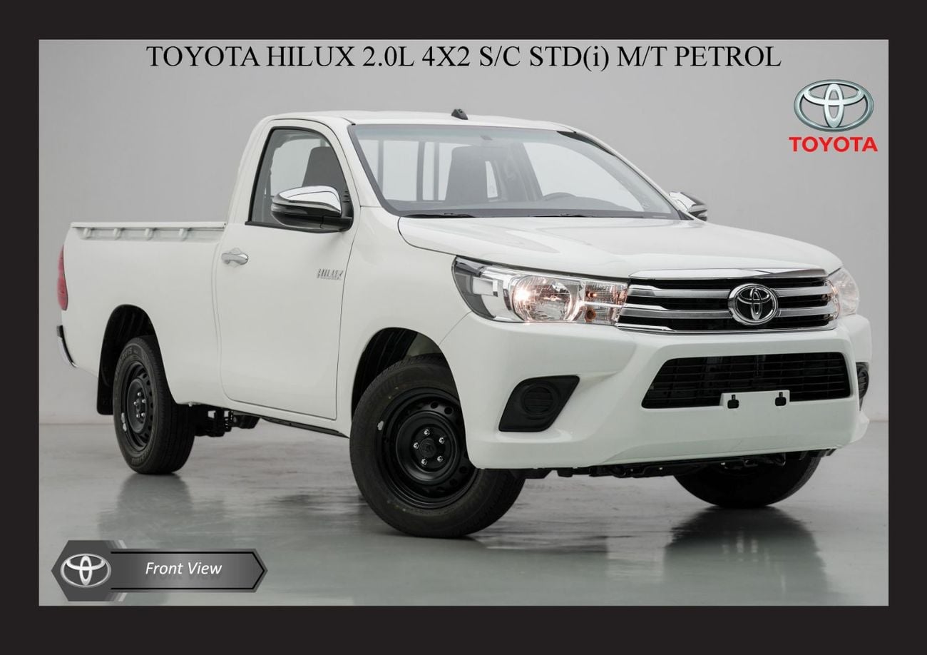 Toyota Hilux #Sl TOYOTA HILUX 2.0L 4X2 S/C STD(i) M/T PTR 2026 Export only