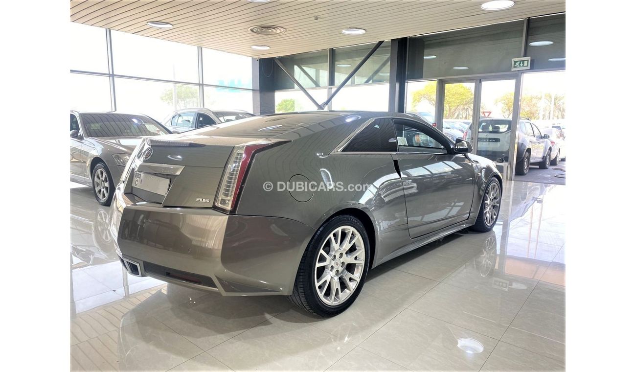 Cadillac CTS CADILLAC CTS 2012 COUPE GULF SPACE ,ACCIDENT FREE