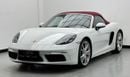 بورش بوكستر 718 S 2.5L A/T 2017 Porsche 718 Boxster S, Porsche Service History, Excellent Condition, GCC