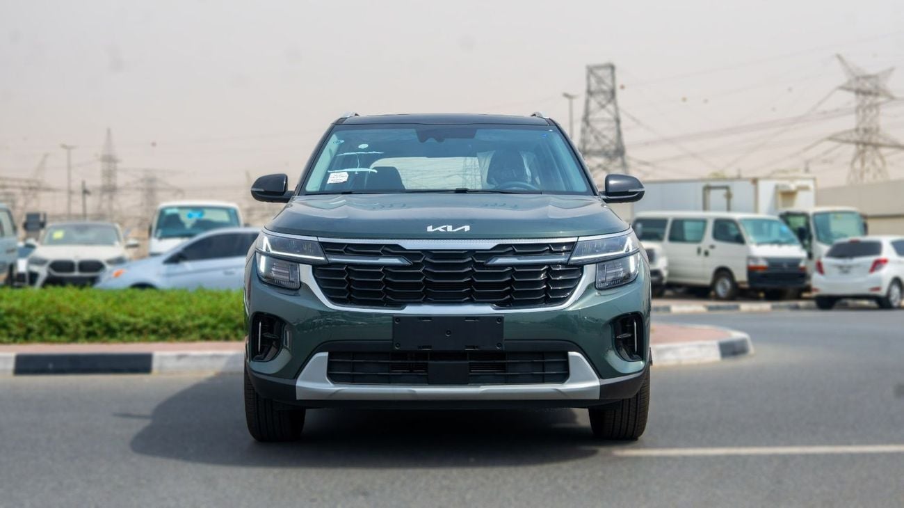 Kia Seltos kia Seltos 2025 1.5L Petrol 4 Cylinder Transmission Automatic  panoramic roof Olive Green Outside Bl