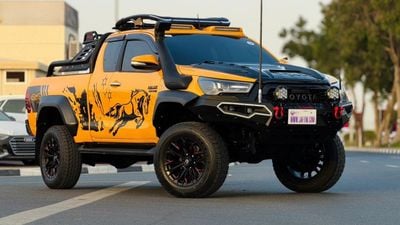 تويوتا هيلوكس 2017| 2.8 DIESEL ENGINE | MT | RHD | SMART CAB | HEAVY BULL BAR WITH LED LIGHTS |  HEAVY SPORTS BAR