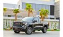 GMC Sierra AT4 5.3L V8 | 2,624 P.M | 0% Downpayment | Impeccable Condition!
