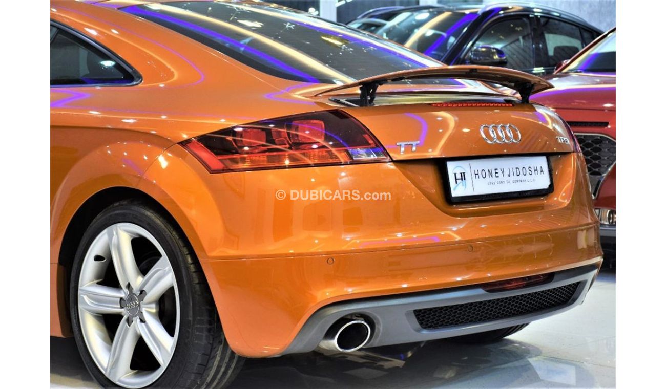 Audi TT ( ONLY 29000 KM! ) AMAZING Audi TT S-Line 2015 Model!! in Orange Color! GCC Specs