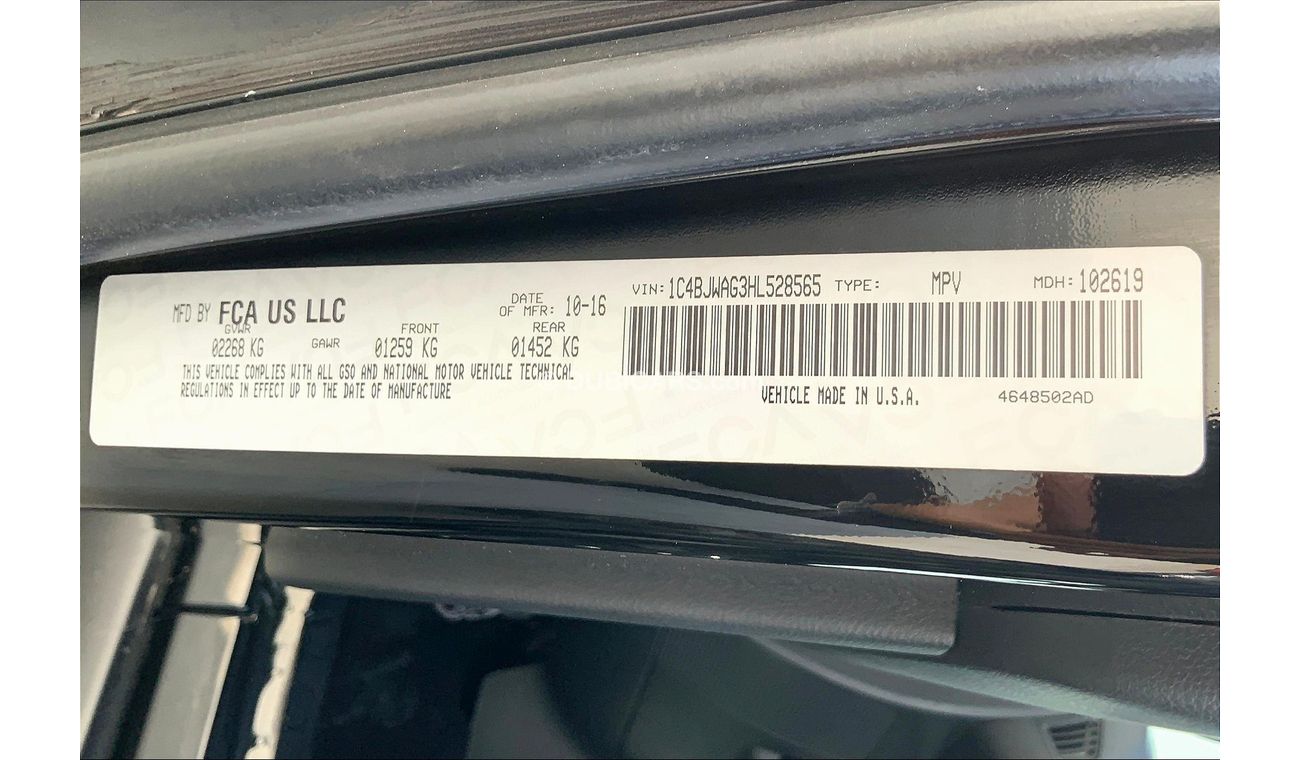 Jeep Wrangler Willys Wheeler