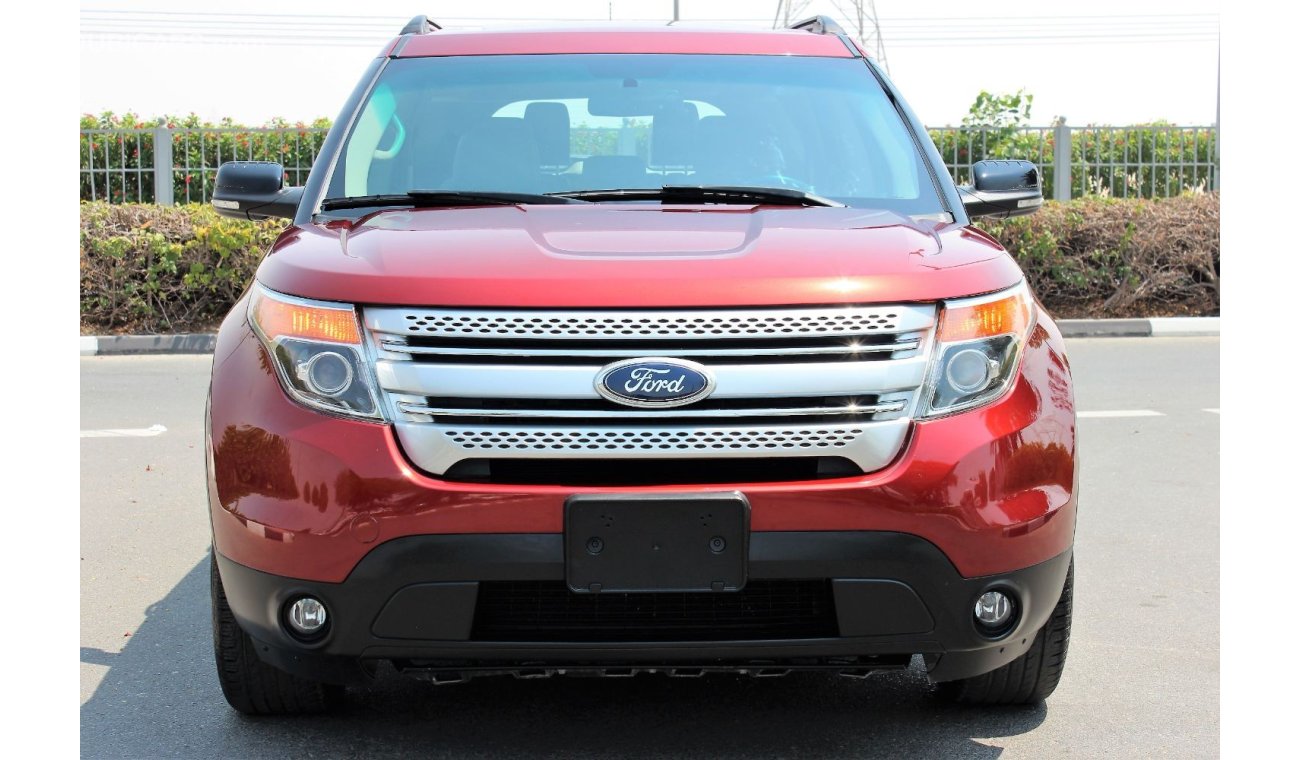 فورد إكسبلورر 2013/ XLT/ TOP OPTION/ GCC/ FULL FORD SERVICE HISTORY / 1 YEAR WARRANTY