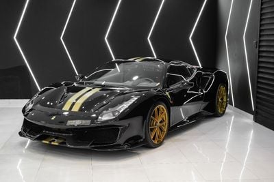 Ferrari 488 Pista Carbon Fiber Package, Novitec Exhaust System, GCC Spec!!