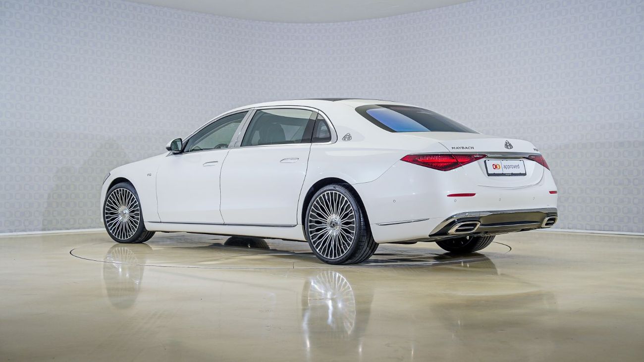 مرسيدس مايباخ S680 مايباخ S680 Maybach| AED 11,220 PM | Warranty January 2027 | GCC
