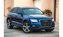 Audi Q5 S-Line 2014 GCC under Warranty with Zero downpayment.