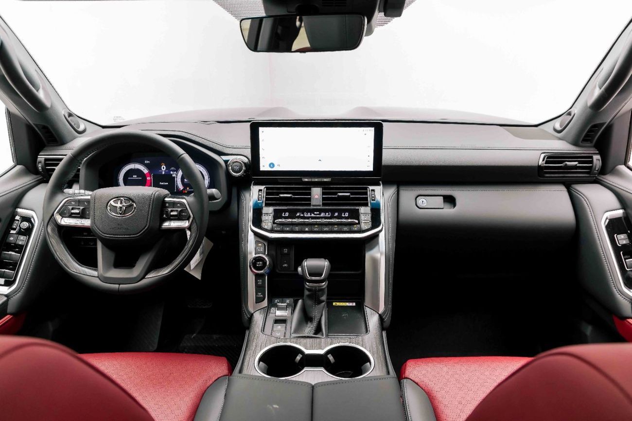 تويوتا لاند كروزر VXR 3.3L - Attitude Black Inside Black & Dark Red | Export Only