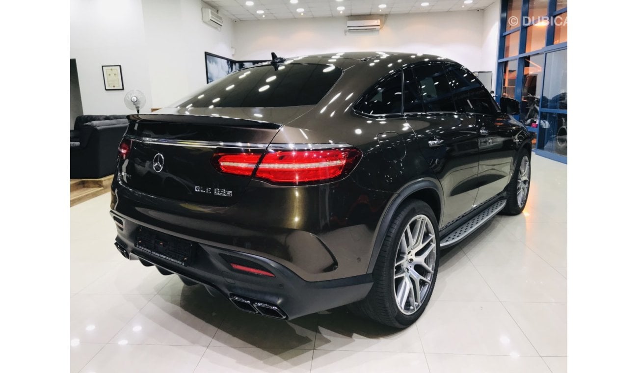 مرسيدس بنز GLE 63 AMG COUPE  4MATIC - 2016 - GCC - UNDER WARRANTY ( 4,500 AED PER MONTH )