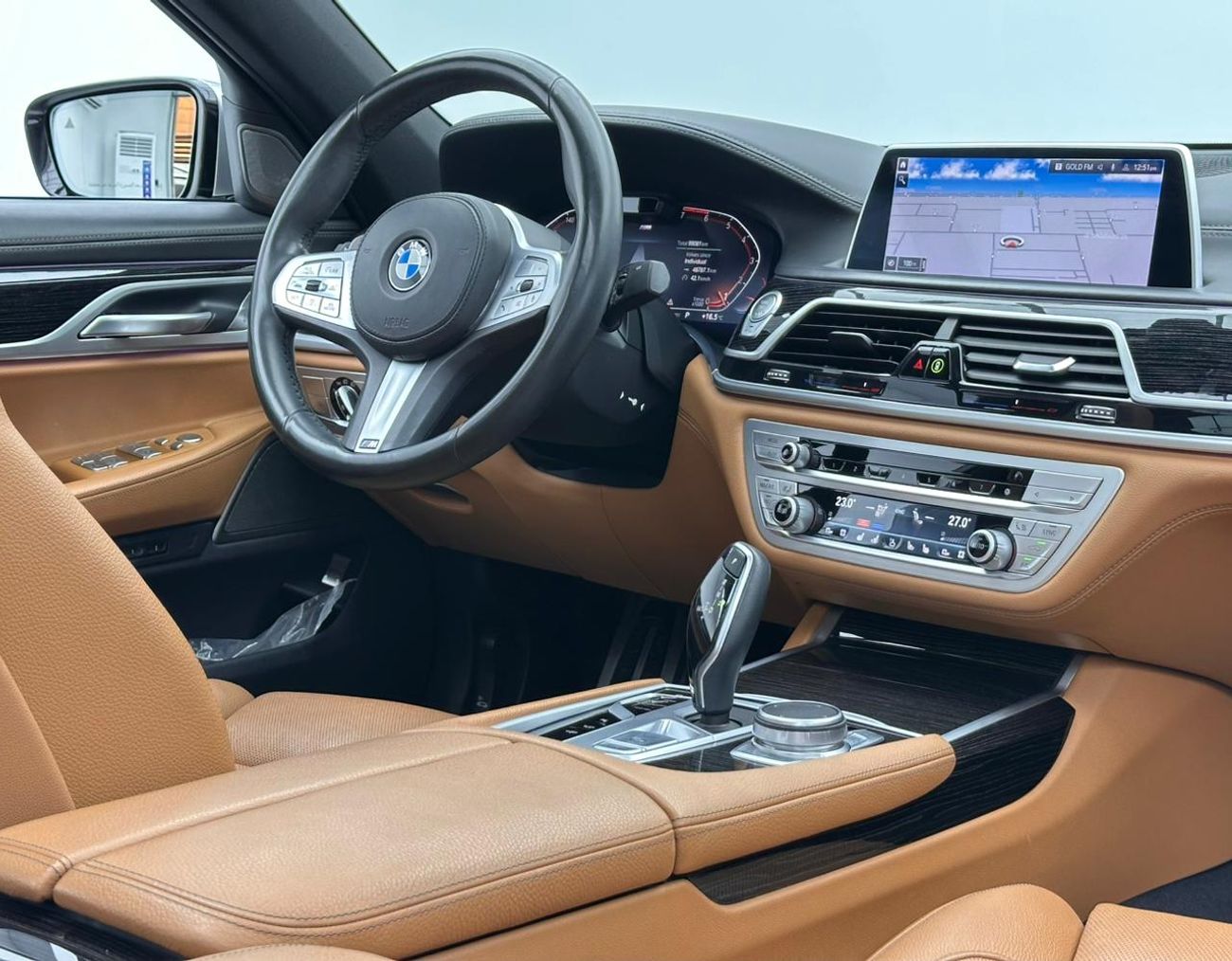 BMW 730Li M Sport 3.0L 2021 BMW 730Li M-Sport M-Kit, 1 Year Warranty Unlimited, BMW Full Service History, GCC