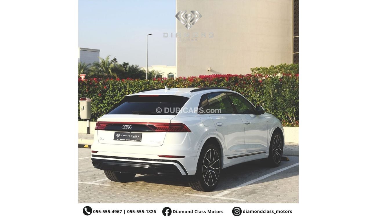 Audi Q8 55 TFSI quattro S-Line Audi Q8 S-Line 55 TFSI Quattro Top Option GCC Panoramic  Head-Up Display  360