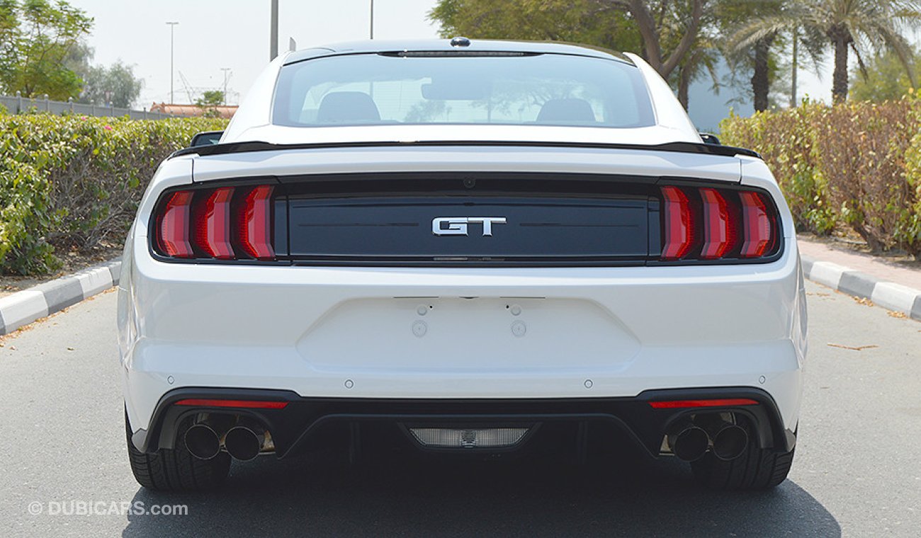 Ford Mustang GT Premium 2018, 5.0L V8 GCC with 3 Years or 100,000km Warranty + 60,000km Service at Al Tayer