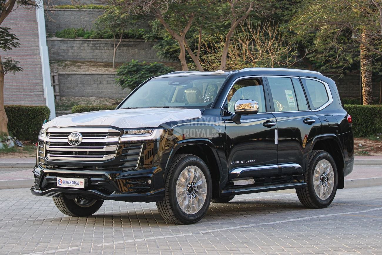 تويوتا لاند كروزر LHD LC300 4.0L PETROL V6 VX FULL OPTION WITH RADAR | SOFT DOOR CLOSING AT 7-SEATS 2026MY