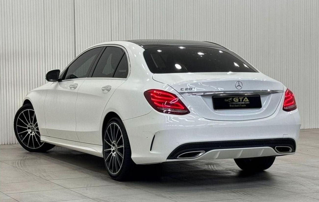 Mercedes-Benz C 200 2018 Mercedes Benz C200 AMG, Warranty, Service History, Excellent Condition, GCC