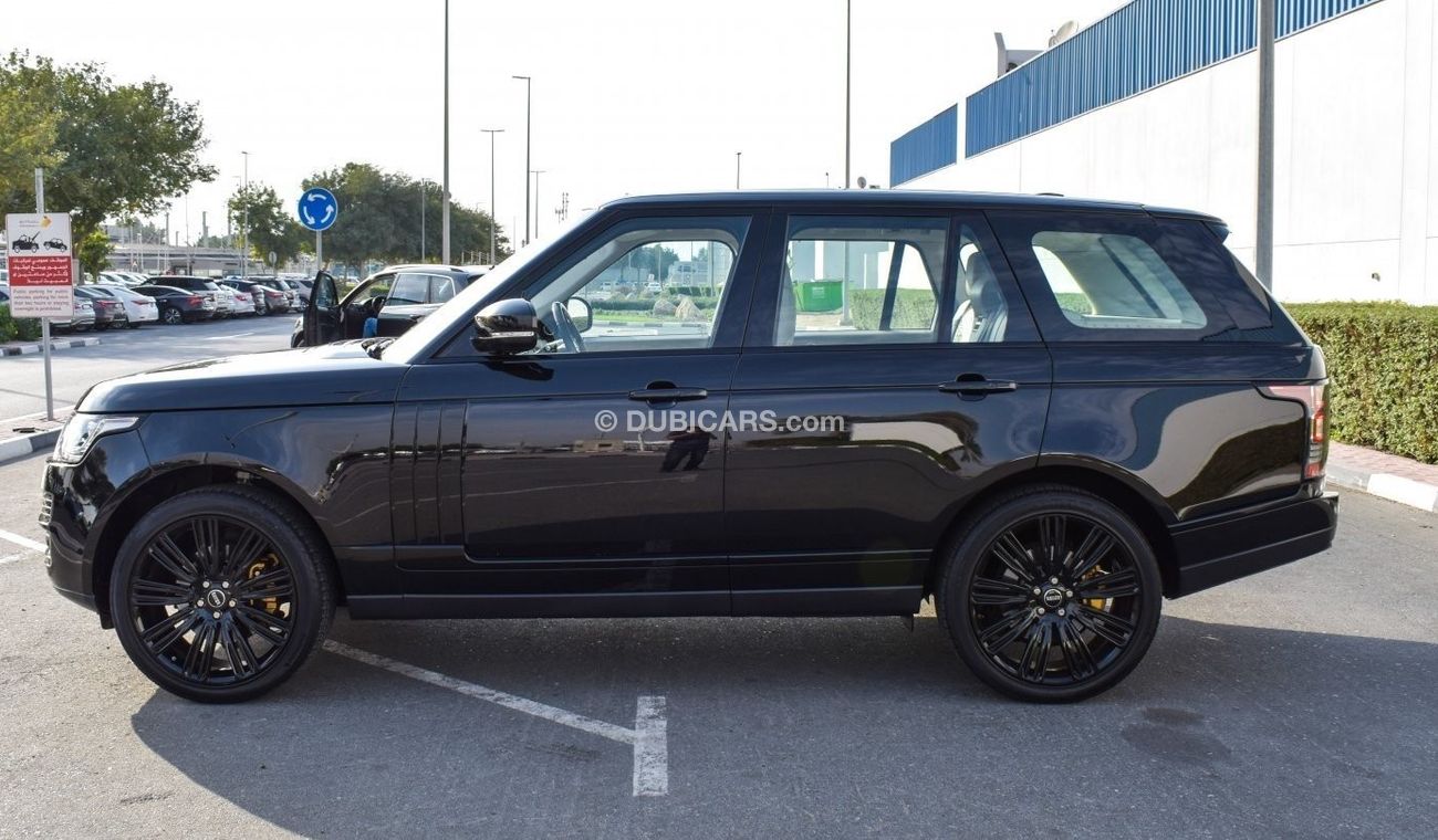 Range Rover 2016 Black Side Used Land Rover Range Rover Black Edition 2016 for sale in Dubai - 399845