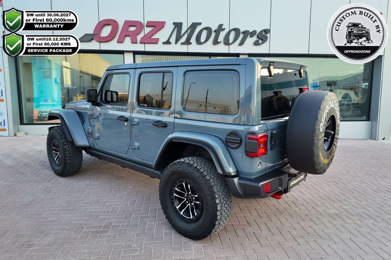 Jeep Wrangler Unlimited Rubicon 3.6L / 3 Years Dealer Warranty and 3 Years Dealer Service Package