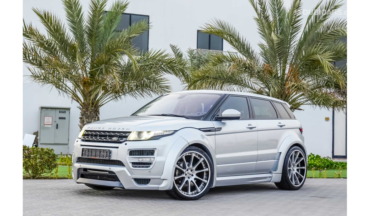 Land Rover Range Rover Evoque HAMANN Kit & Exhaust | 2,135 P.M | 0% Downpayment | Full Option