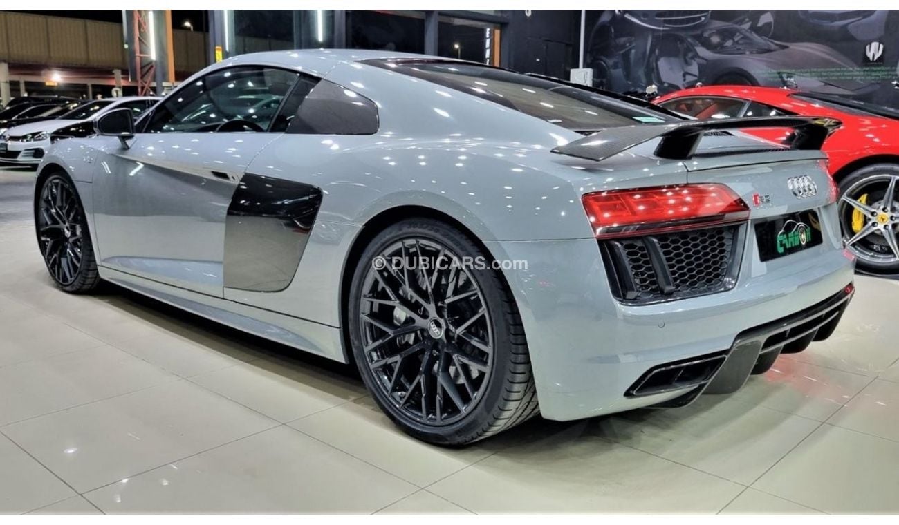 Audi R8 V10 Plus Performance parts AUDI R8 V10+ 610HP 2018 GCC IN IMMACULATE CONDITION UNDER DEALER WARRANTY