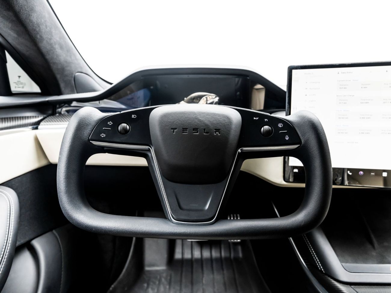 Tesla Model S Plaid (AWD) 2023 Tesla Model S Plaid, 2027 Tesla Warranty, Tesla Battery Warranty, Low KMs, GCC