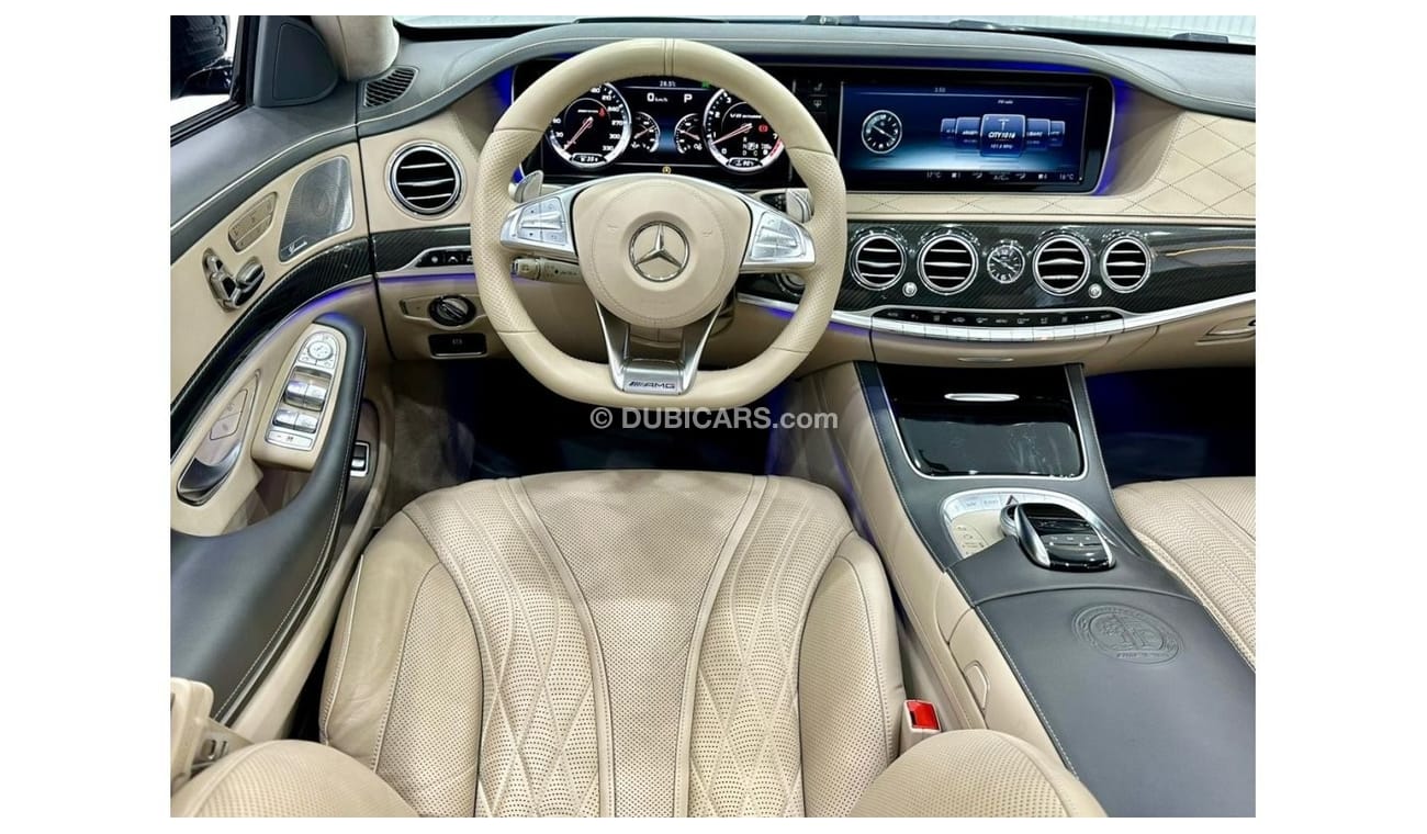 مرسيدس بنز S 63 AMG 2015 Mercedes-Benz Brabus S63 AMG, Service History, 650HP, Low kms, GCC Specs