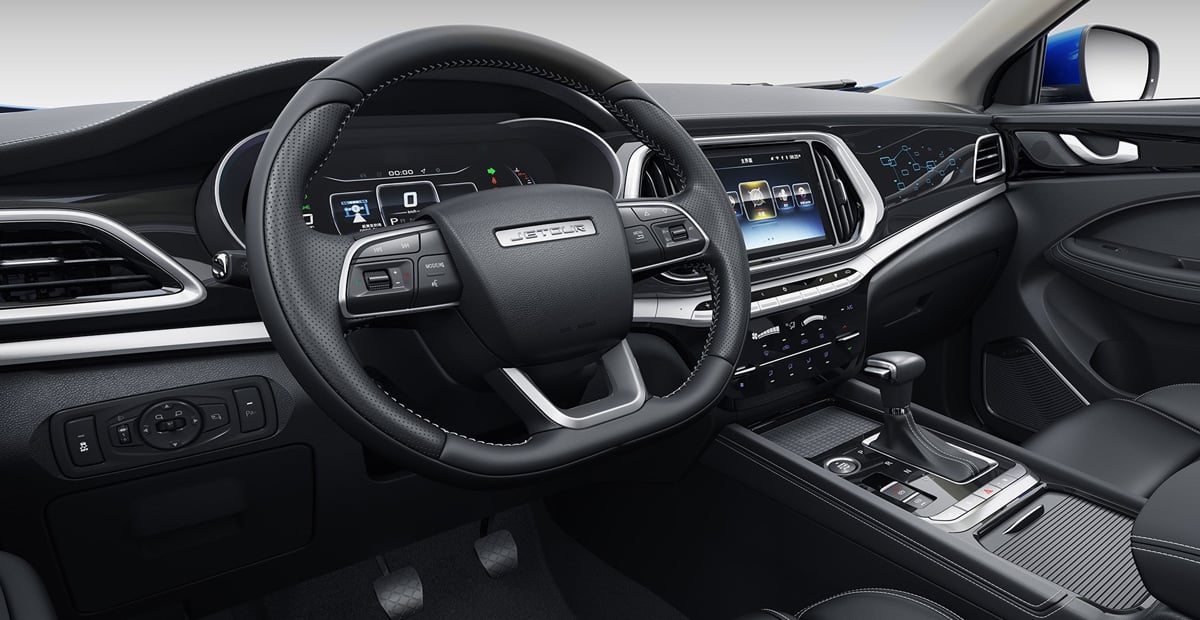 Jetour X90 interior - Steering Wheel