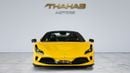 فيراري ف ٨ سبيدر STD - 2023 | 7 YRS SERVICE CONTRACT | FULL SERVICE HISTORY | GCC | LOW MILEAGE | PERFECT CONDITION