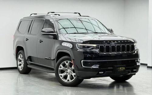 جيب واجونير 2022 Jeep Wagoneer Series II, 1 Year Warranty, Full Agency Service History, GCC