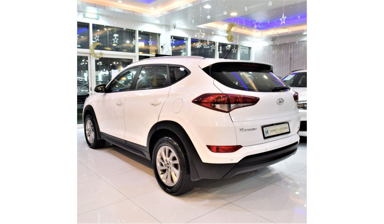 Hyundai Tucson VERY LOW MILEAGE and EXCELLENT DEAL for our Hyundai Tucson 4WD 2016 Model! in White Color! GCC Specs