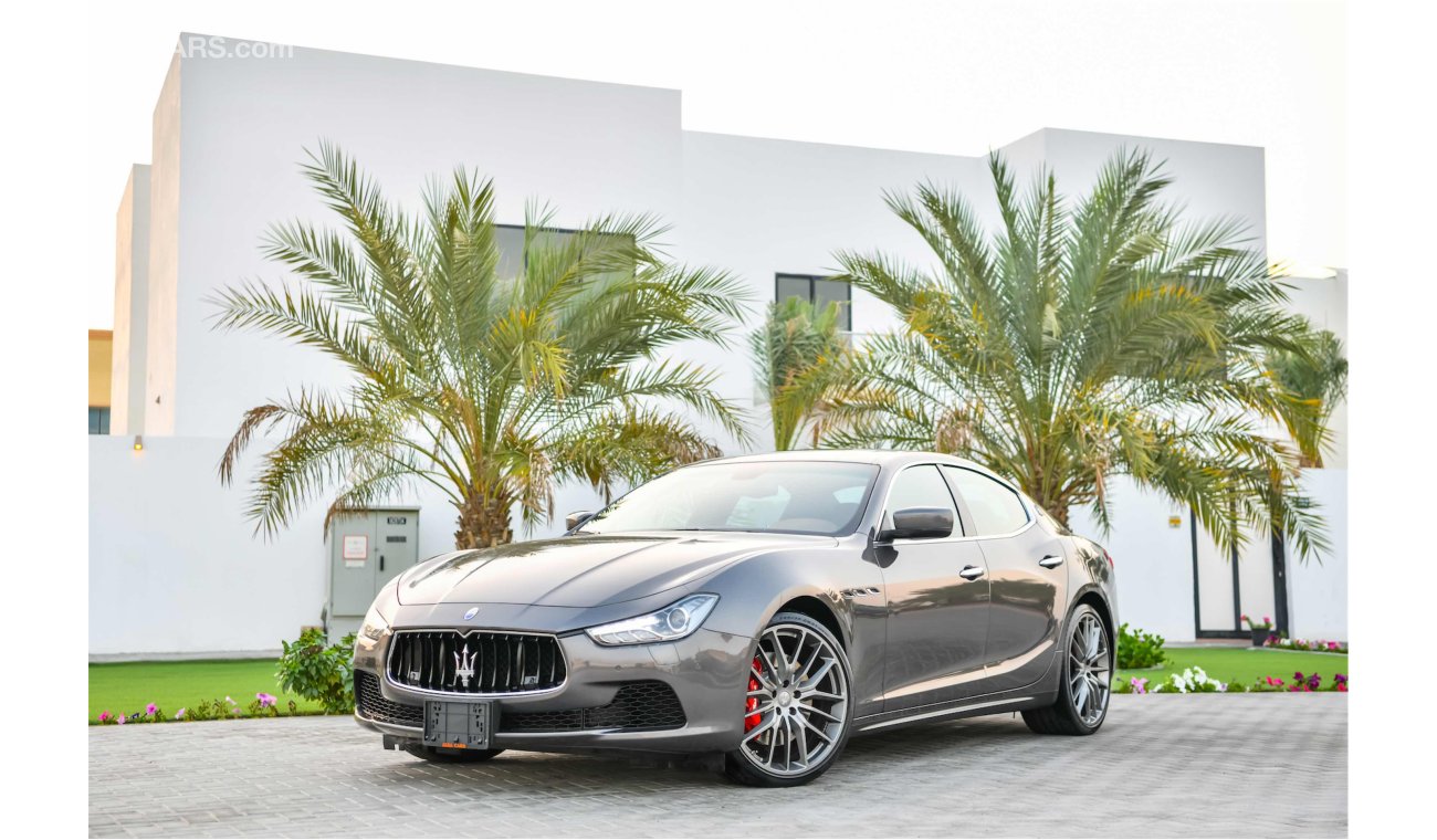 Maserati Ghibli SQ4 - Only 26,000 Kms - Pristine Condition! - AED 3,114 Per Month! - 0% DP