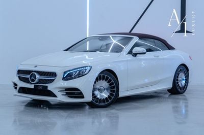 Mercedes Benz S 560 Coupe 2018 Mercedes Benz S560 Convertible V8, Service History, Fully Loaded, Excellent Condition, GCC Spec
