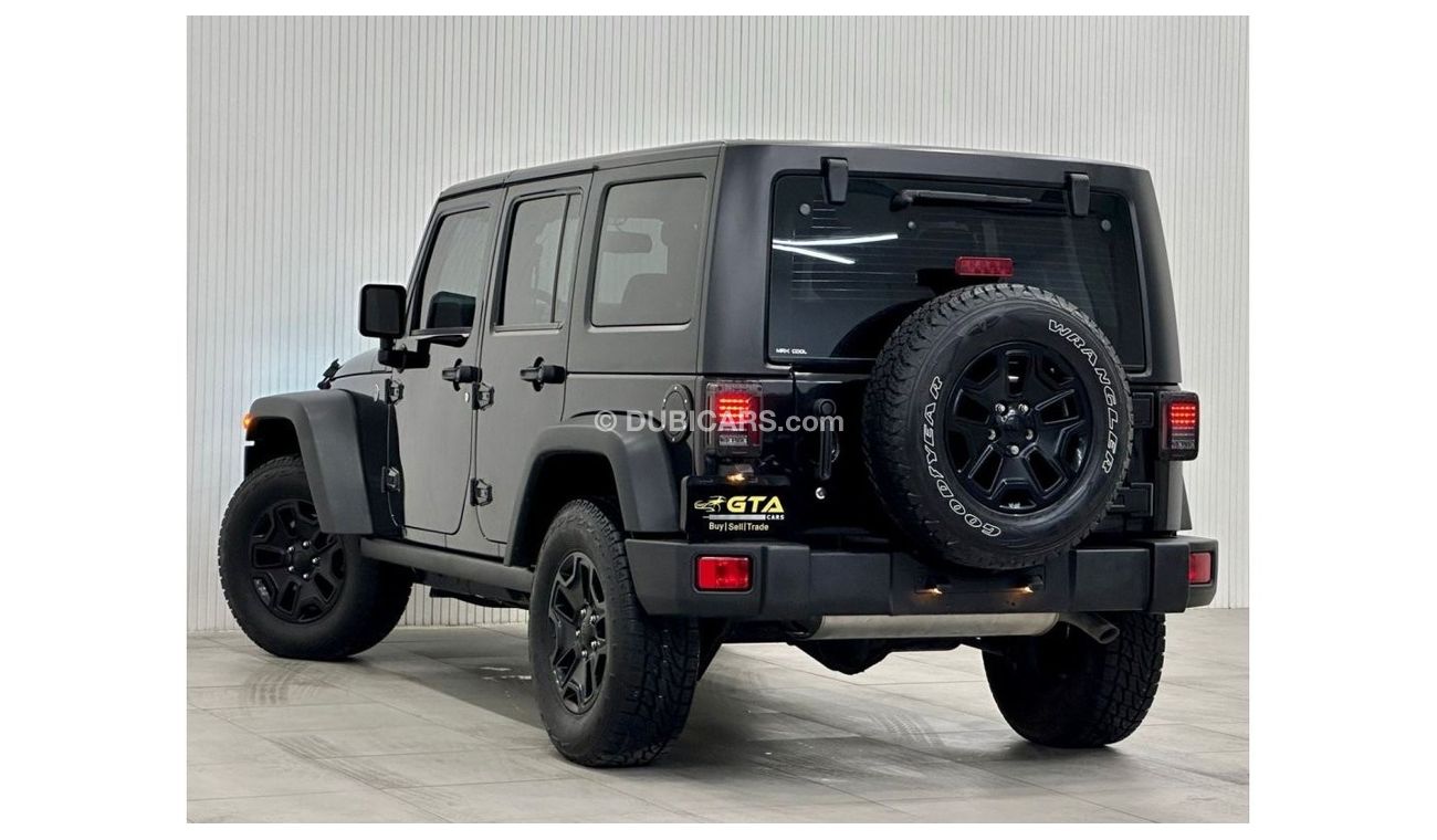 Jeep Willys 2018 Jeep Wrangler Willys Wheeler, Warranty, Full Jeep Service History, Low Kms, GCC