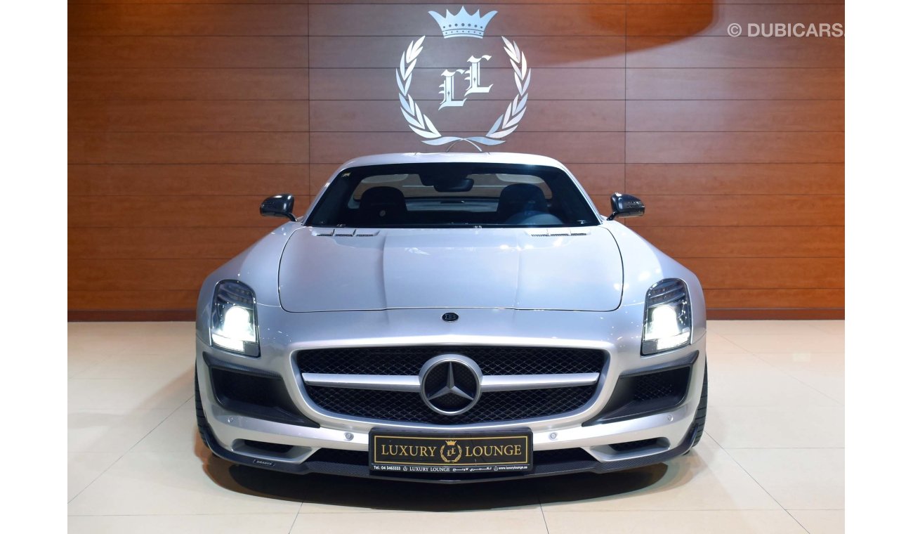 مرسيدس بنز SLS AMG BRABUS 700  B 63s,GCC SPECS,FULL SERVICE HISTORY