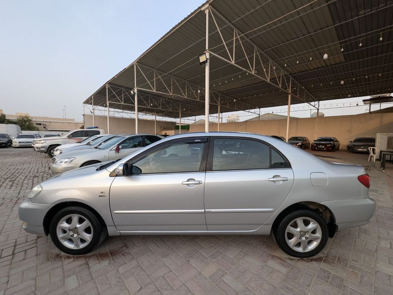 تويوتا كورولا TOYOTA COROLLA 2005 4 cylinder engine 1.8  fresh import from Taiwan Japanese car without accident no