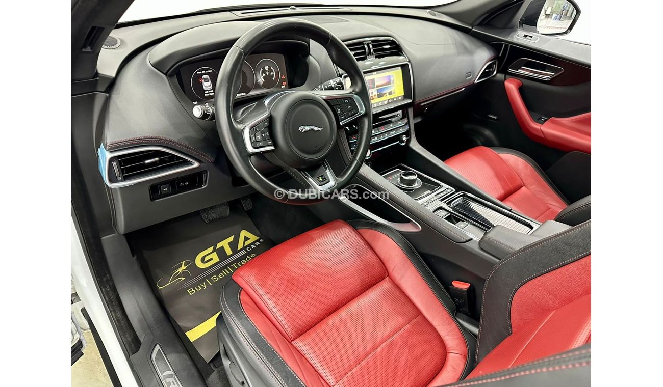 Jaguar F Pace 2017 Jaguar F-Pace R-Sport 35t AWD, Warranty, Full Jaguar Service History, GCC