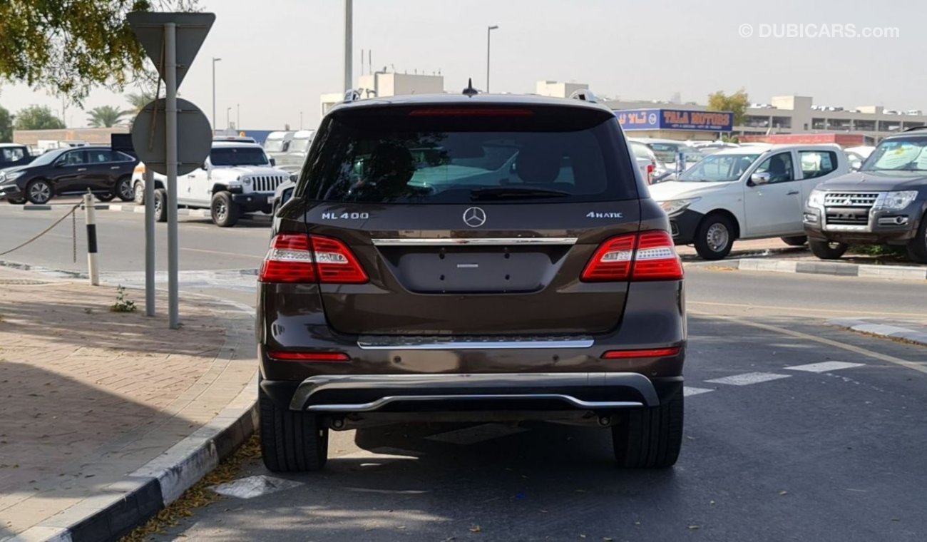 Mercedes-Benz ML 400 AMG 4Matic Partial Service History 3.5L V6 GCC