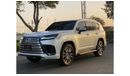 Lexus LX 600 Signature PEARL WHITE**2022**GCC SPEC UNDER WARRANTY LESS KILOMETER