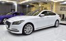 Hyundai Genesis PLATINUM EXCELLENT DEAL for our Hyundai Genesis 3.8 ( 2016 Model ) in White Color GCC Specs