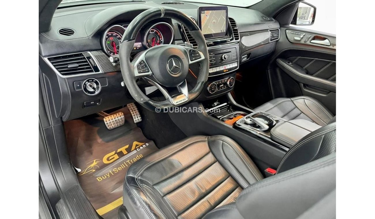 Mercedes-Benz GLE 63 AMG S S 2017 Mercedes-Benz GLE 63 S AMG, Service History, Warranty, Low Kms, GCC