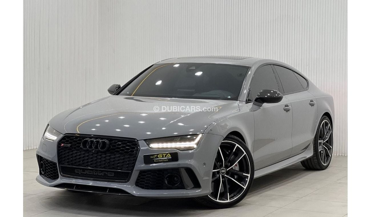 Audi RS7 Std 2017 Audi RS7 Performance Pack, Full Service History, Warranty, GCC