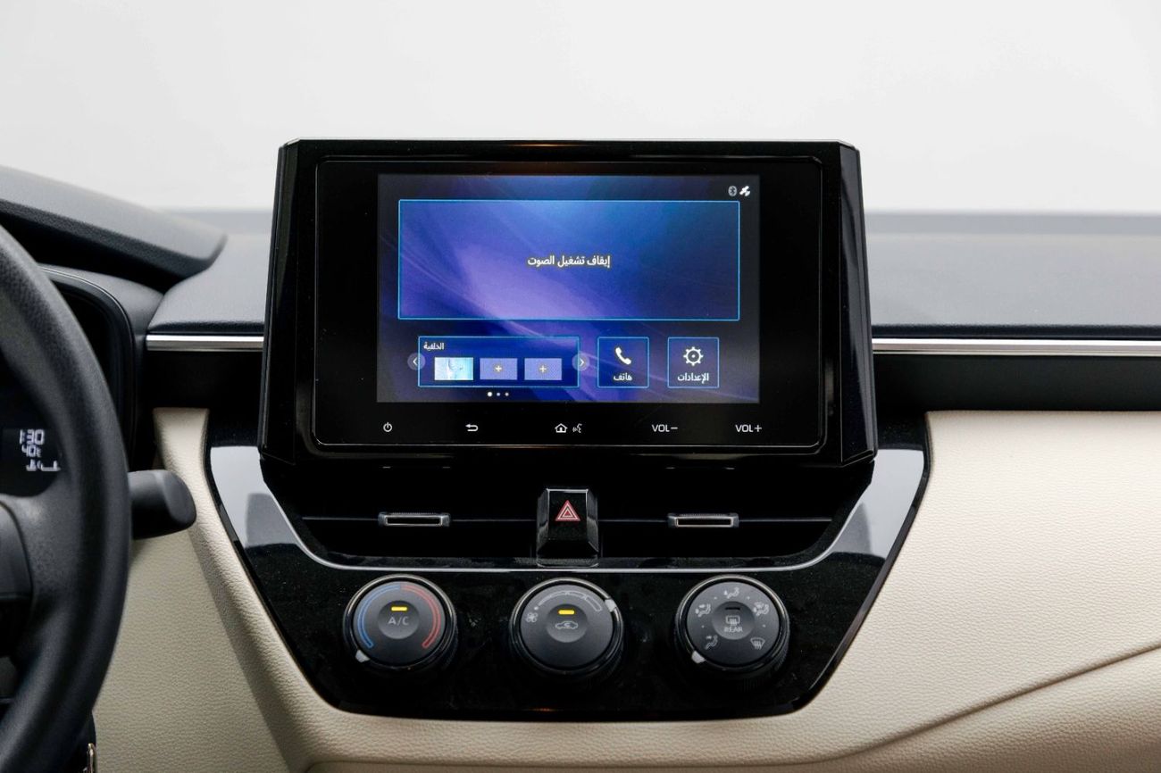 Toyota Corolla XLI 2.0L - Black Mica Inside Fromage (Fabric) | Export Only